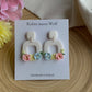 Elle - pastel florals on pure white